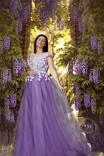 Robe de grossesse séance photo de maternité réalisé par Azemard Stéphanie photographe dans le Gard et l’Hérault