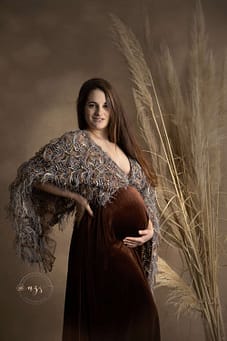 robe de grossesse bohème photographe azemard Stéphanie Montpellier