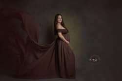 robe de grossesse mii estillo azemard Stéphanie photographe maternité Gard