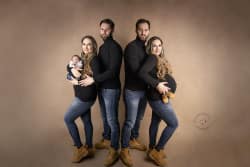 Photo avant après maternité grossesse Azemard Stéphanie photographe Montpellier