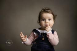 Portrait rose 1 an thème champêtre Azemard Stéphanie photographe Montpellier