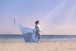 shooting femme enceinte au grand travers à la Grande motte par Azemard Stéphanie meilleur photographe de Montpellier