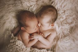 Nouveau-né jumeaux photographe naissance Azemard Stéphanie Montpellier Hérault