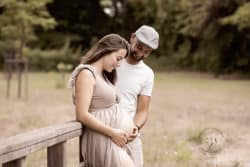 La scamandre photo de couple Azemard Stéphanie photographe à Montpellier clinique Saint-roch