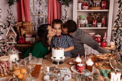 Session de Noël 2022 capturée par la photographe Stéphanie Azémard à Montpellier