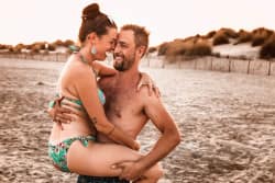 Séance duo plage du grand trvers proche Montpellier par Azemard Stéphanie photographe