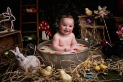 Mini séance de Pâques en studio photo avec Azémard Stéphanie, photographe à Montpellier