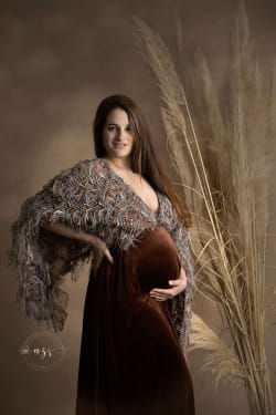 robe de grossesse bohème photographe azemard Stéphanie Montpellier